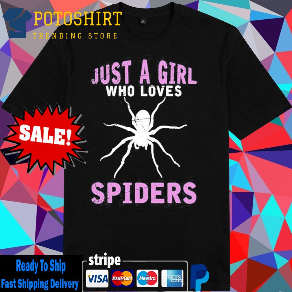 Girls Spider Lover Women Halloween Gift Spider