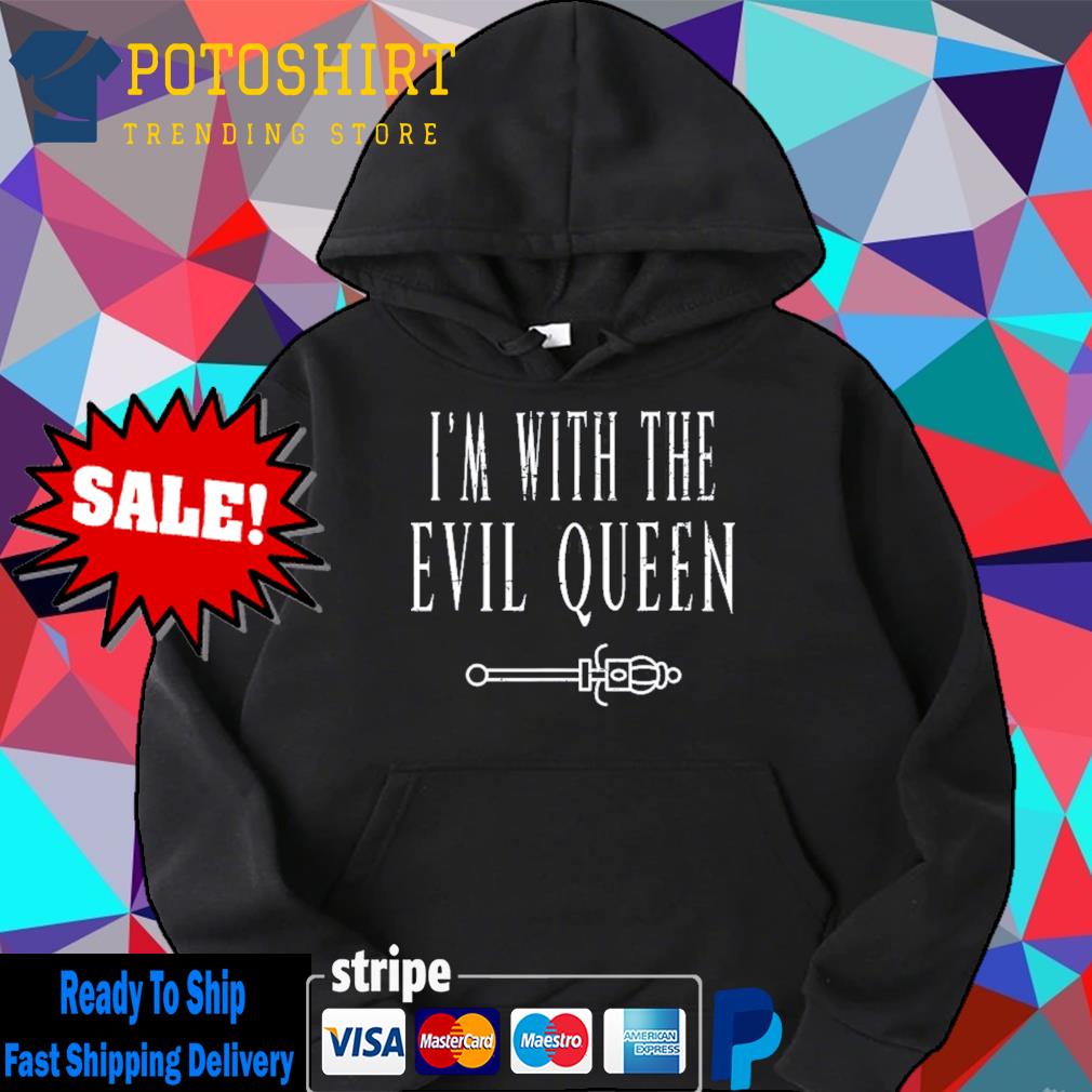 Matching couples I'm with the evil queen halloween s Hoodie