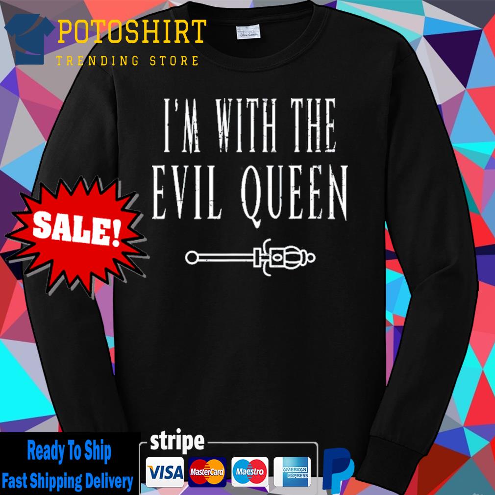 Matching couples I'm with the evil queen halloween s Long Sleeve