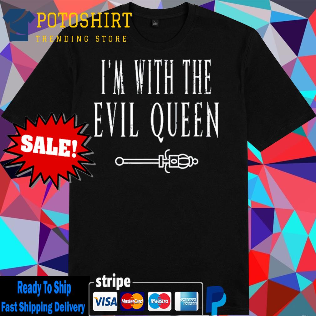 Matching couples I'm with the evil queen halloween shirt