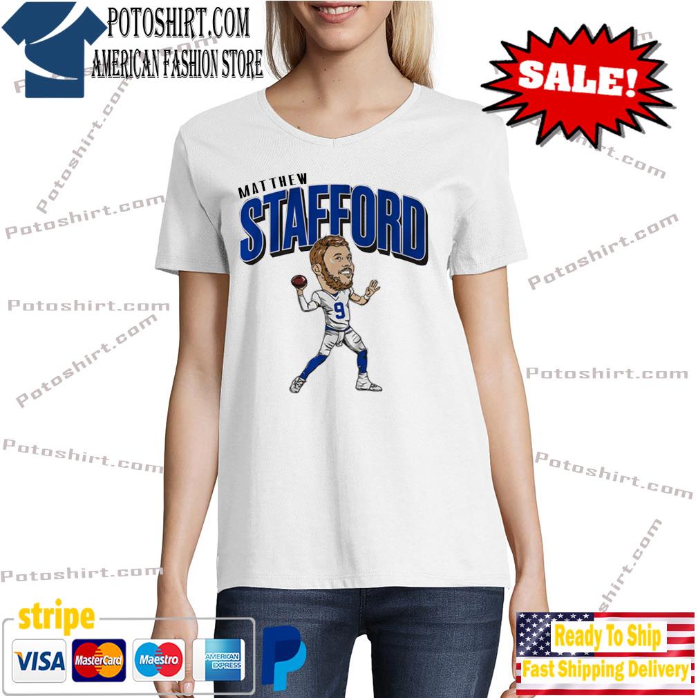 Matthew stafford caricature shirt, hoodie, sweater, long sleeve