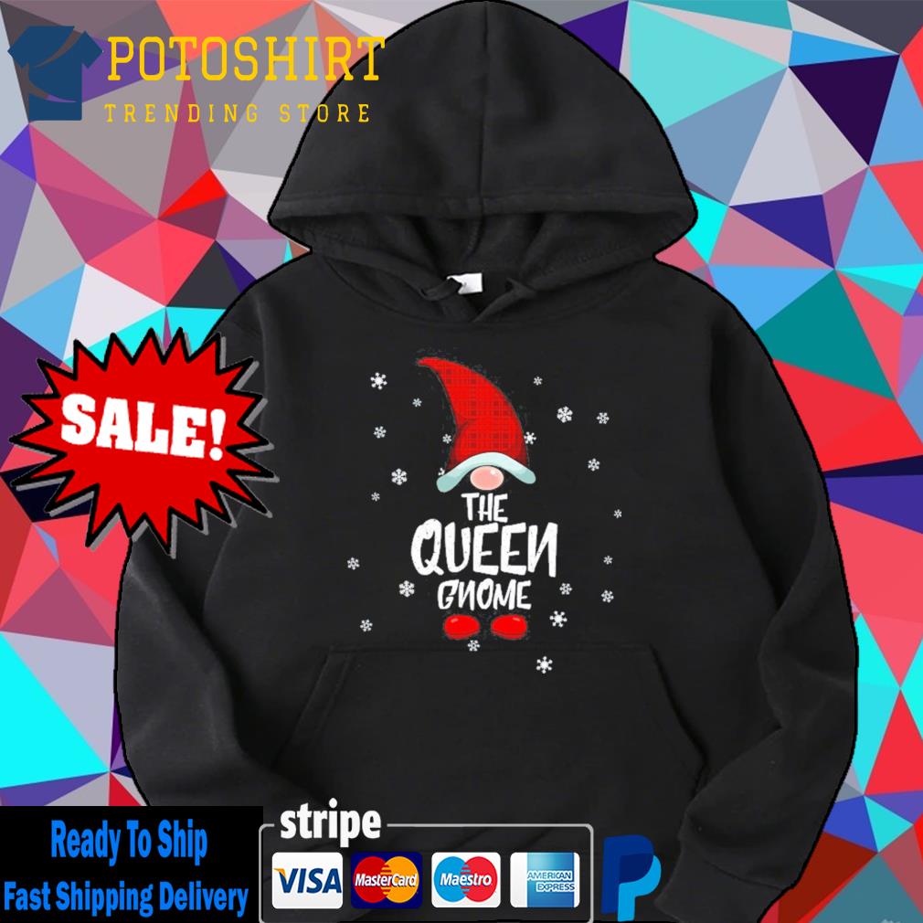 Queen gnome family christmas pajama queen gnome s Hoodie