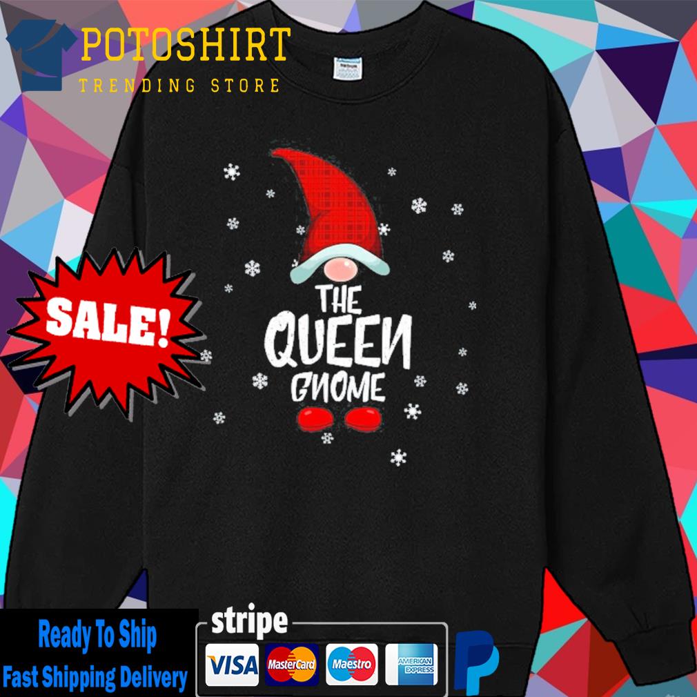 Queen gnome family christmas pajama queen gnome s Sweater