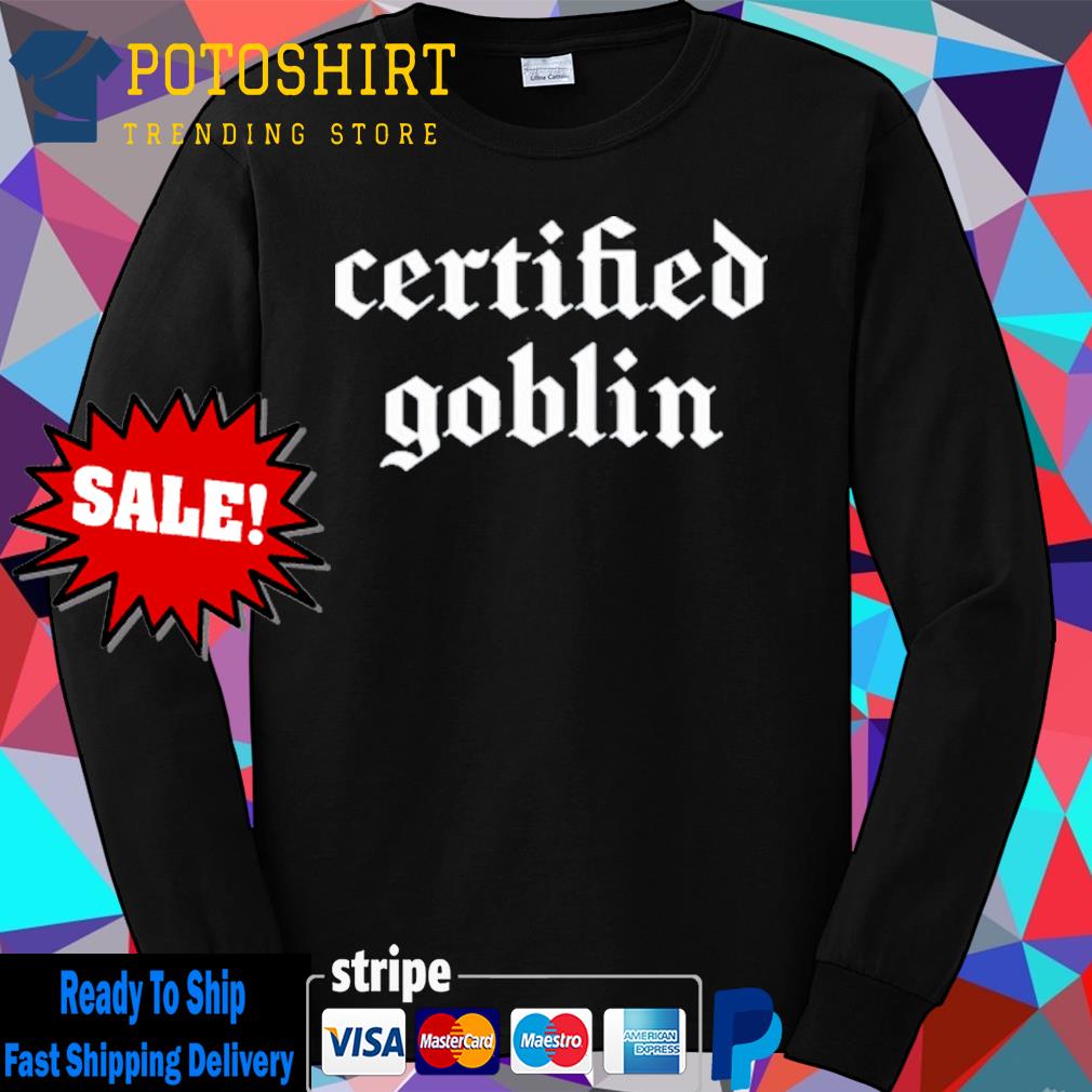 S certified goblin halloween goblincore goth grunge cottage s Long Sleeve