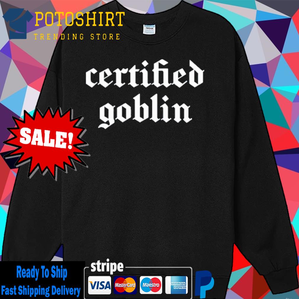 S certified goblin halloween goblincore goth grunge cottage s Sweater