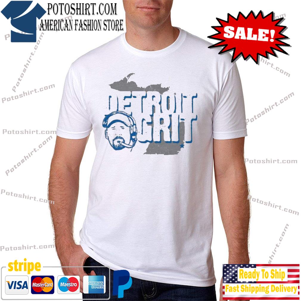 Detroit grit detroit lions Football shirt