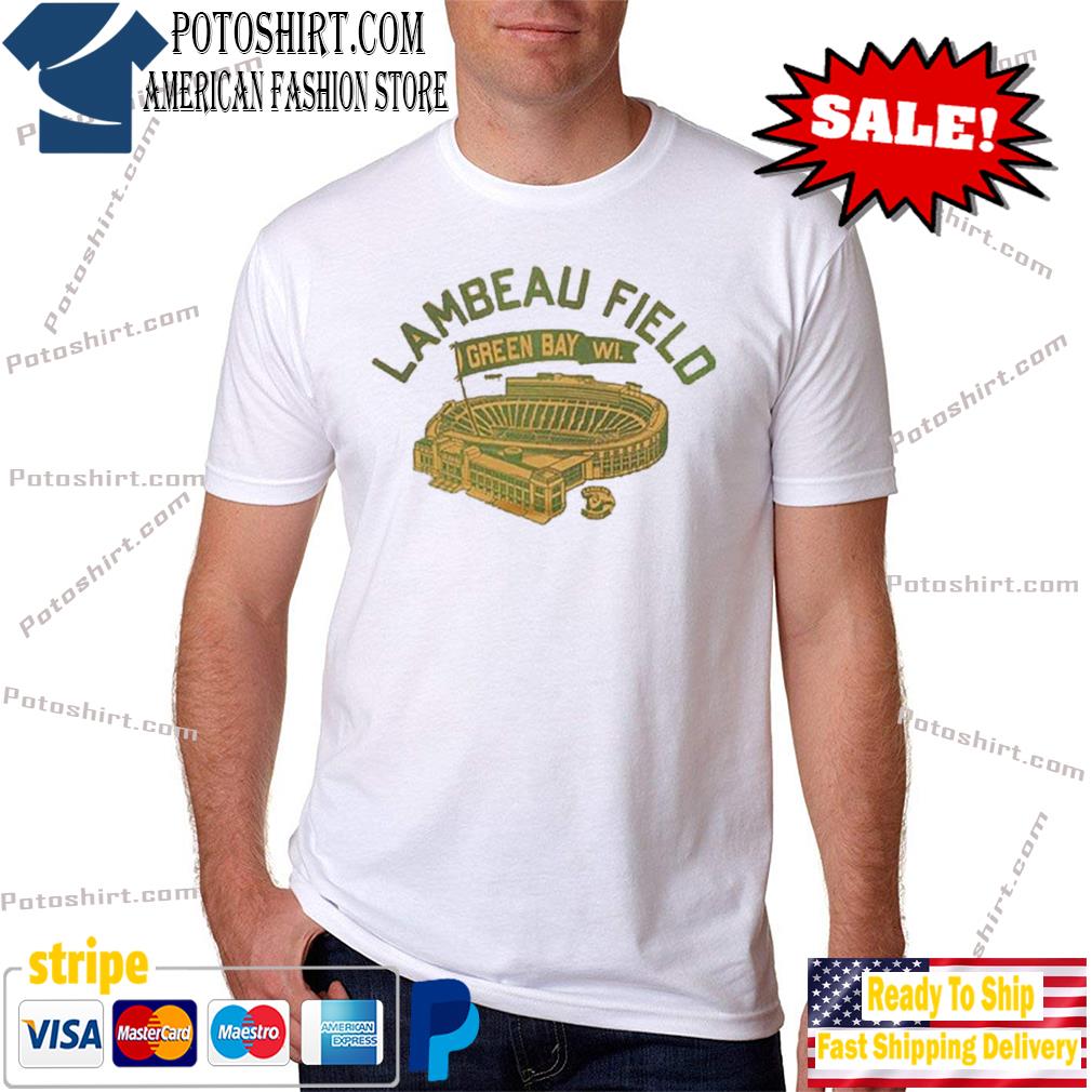 Green bay lambeau field stadium shirt