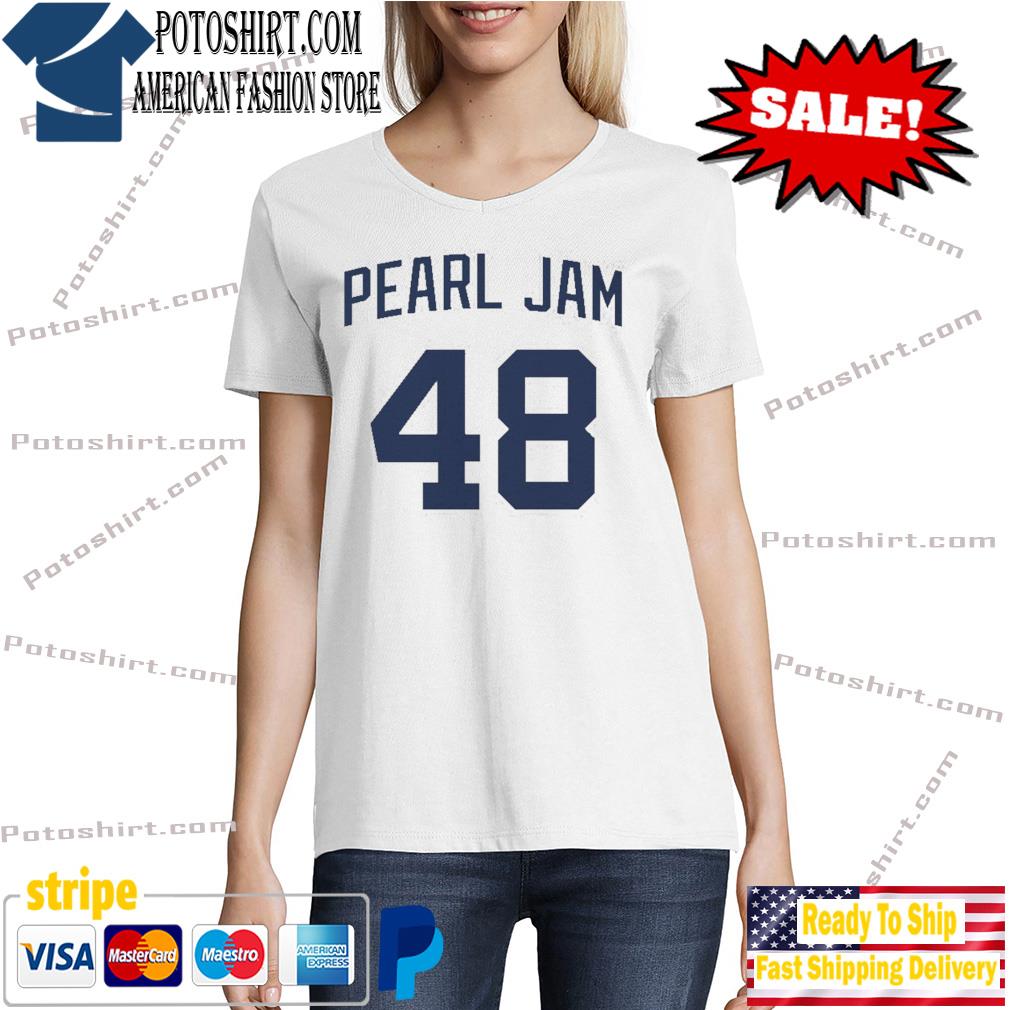 Yankees themed pearl jam 48 shirt, hoodie, sweater, long sleeve and tank top