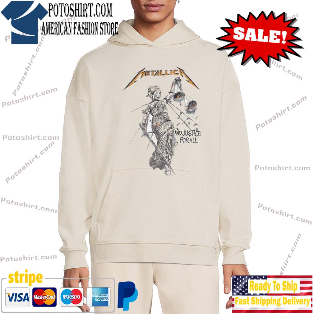 And Justice For All Metallica T Shirt hoodie sweater long