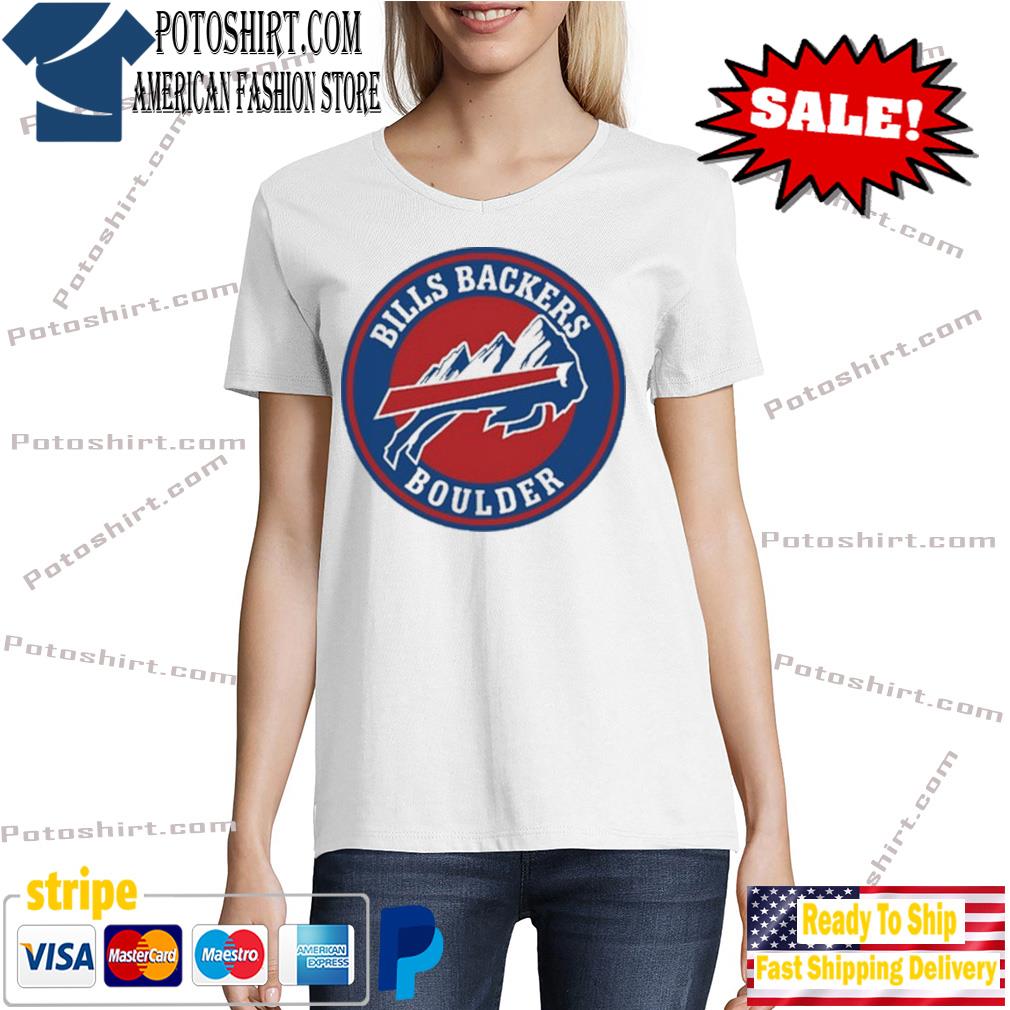 Boulder Bills backers 2022 logo Tshirt woman