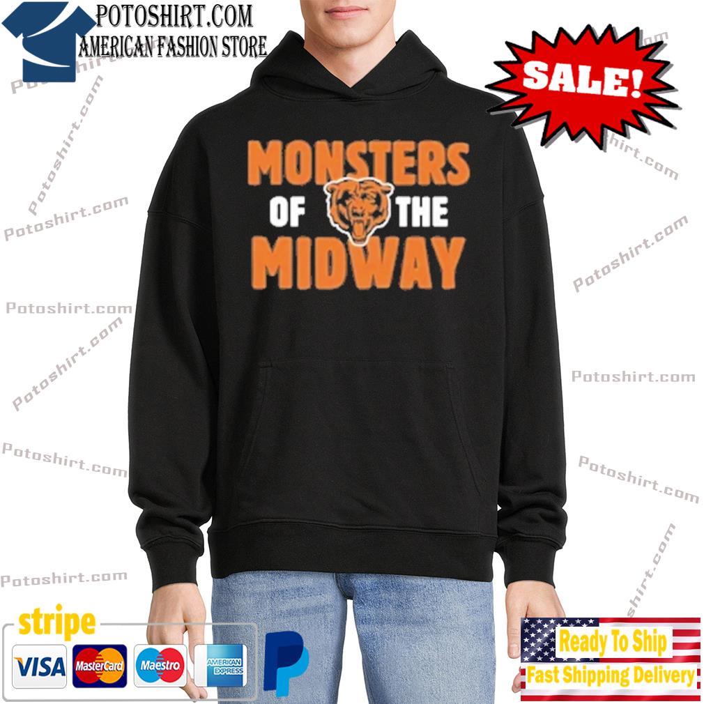 Chicago bears monsters of the midway 2022 shirt, hoodie, sweater, long  sleeve and tank top