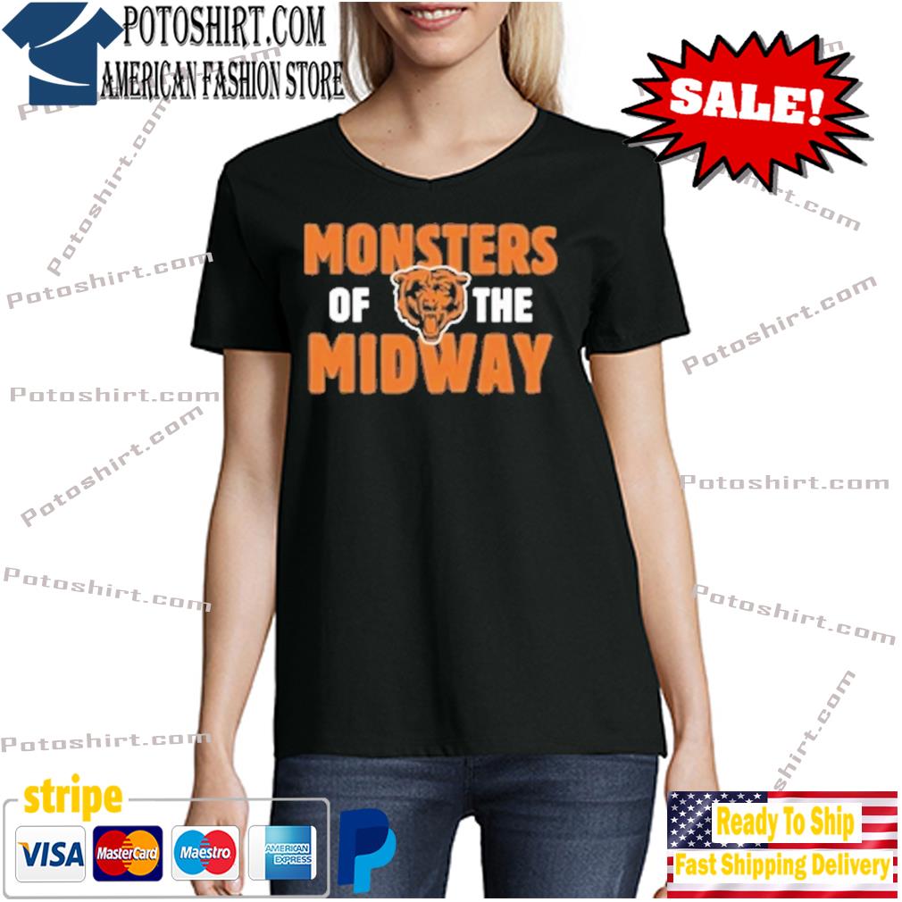 Chicago Bears monsters of the midway shirt, hoodie, sweater and v-neck t- shirt