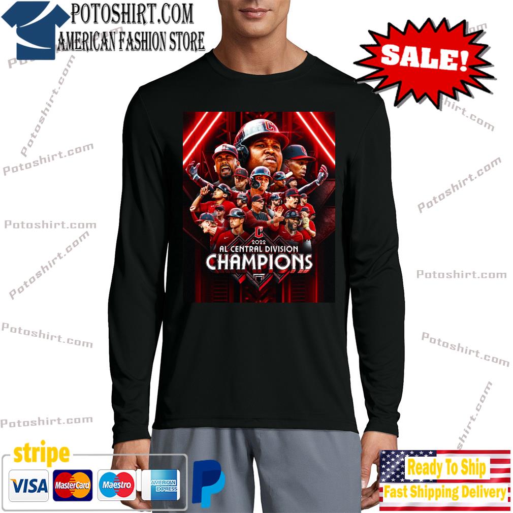 Cleveland Guardians 2022 AL Central Division Champions Long Sleeve