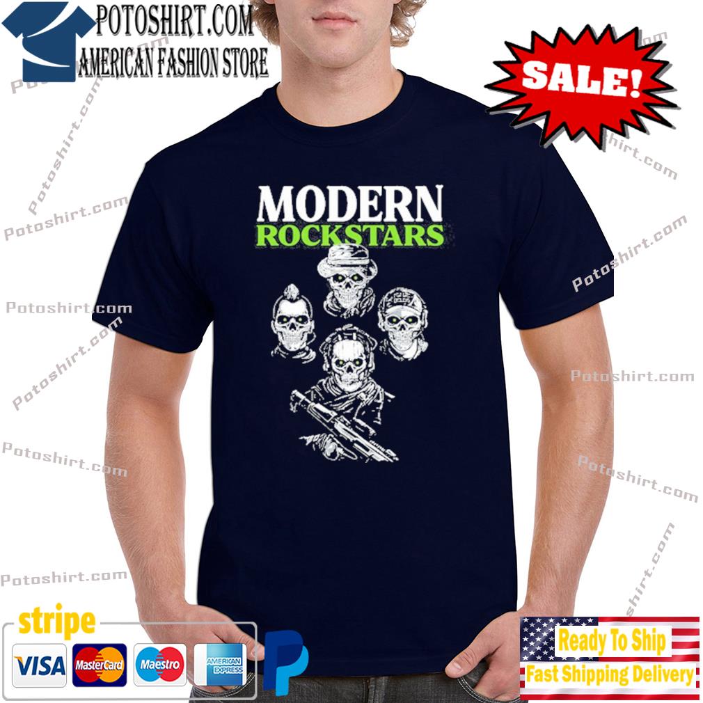 Modern rockstars 2022 modern warfare 2 shirt