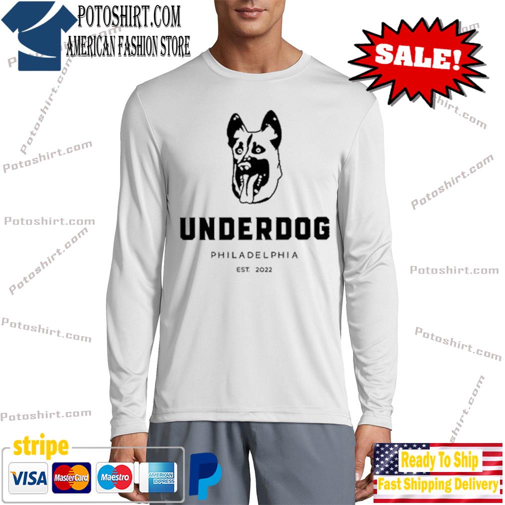 Jason Kelce Underdog Philadelphia 2022 logo shirt