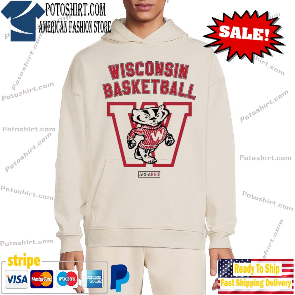 Wisconsin badgers basketball areared hôdie trang