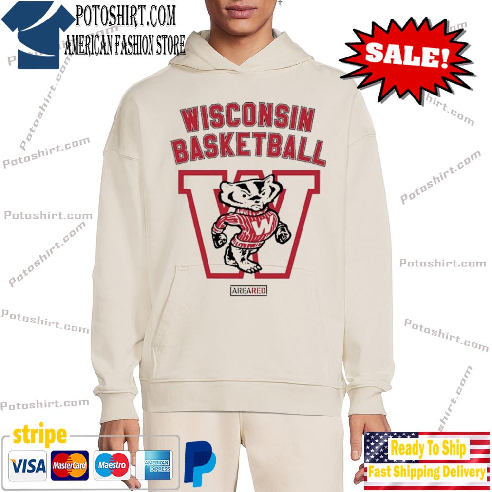 Wisconsin badgers Wisconsin basketball areared block party hôdie trang