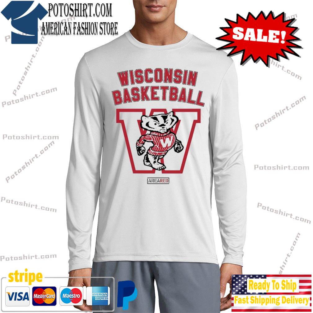 Wisconsin badgers Wisconsin basketball areared block party long slevee