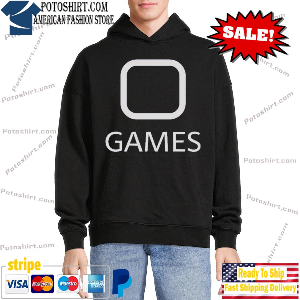 0 games hoodie black