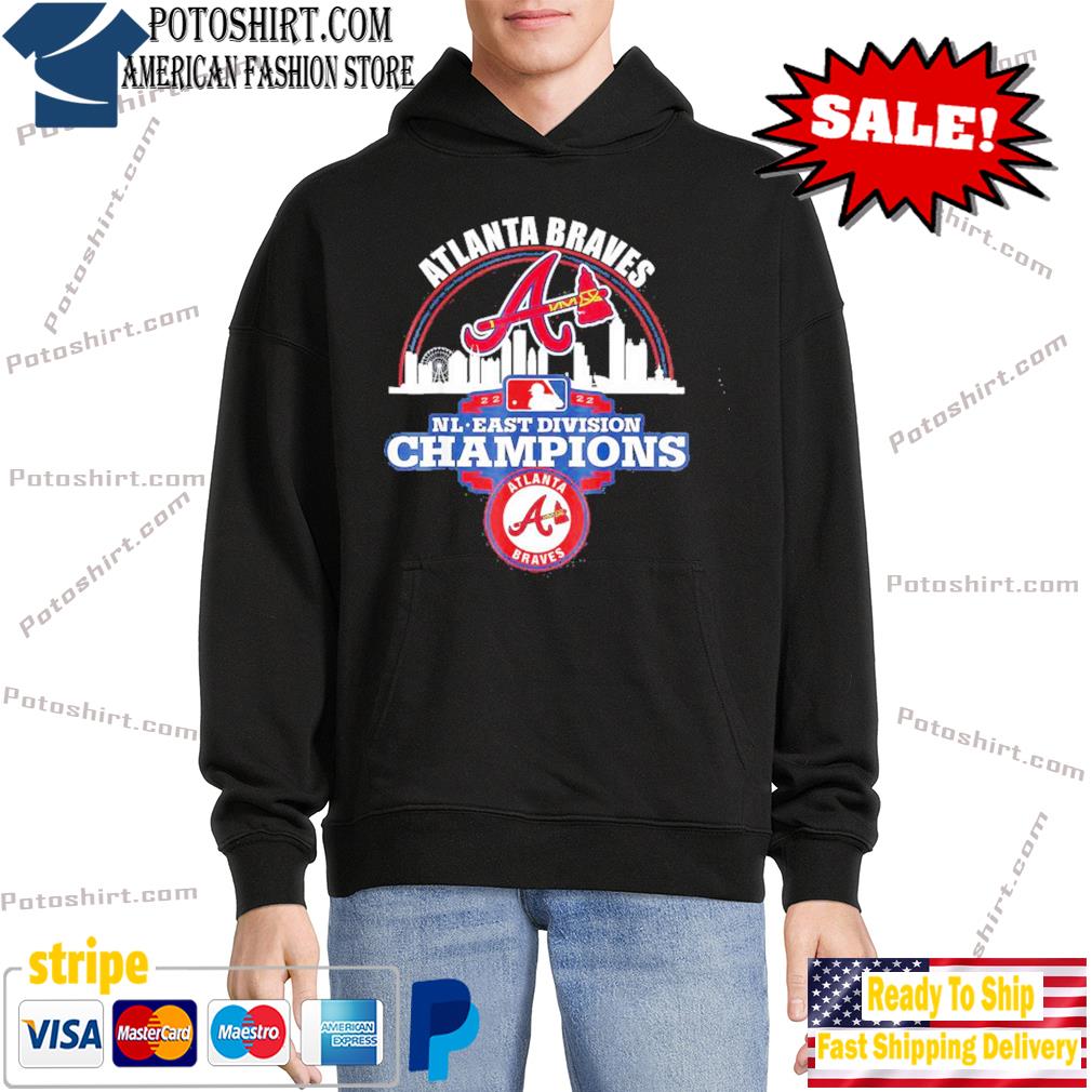 2022 Atlanta Braves NL east Champions Skyline shirt, hoodie