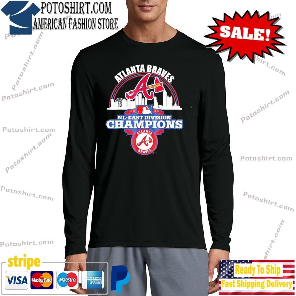 2022 atlanta braves nl east Division champions city skyline shirt, hoodie,  sweater, long sleeve and tank top