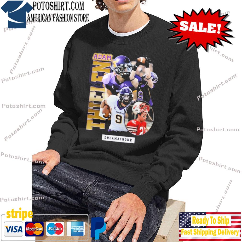 Dreamathon Merch Adam Thielen Home Town Hero T Shirt Minnesota Vikings -  Snowshirt