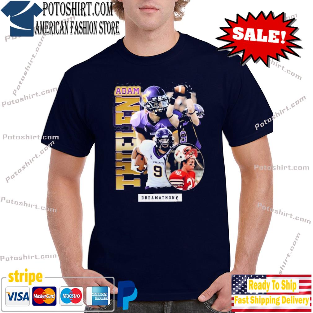 UrbanMaleCo Adam Thielen Vintage Shirt, Justin Jefferson Adam Thielen T-Shirt, Dreamathon Adam 9 Football Tee, Trending Shirt