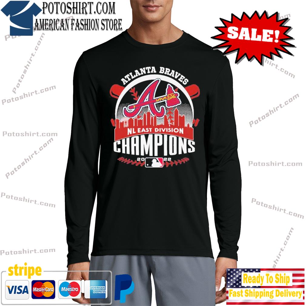 Atlanta Braves Skyline 2022 Nl East Division Champions Shirt, hoodie,  sweater, long sleeve and tank top