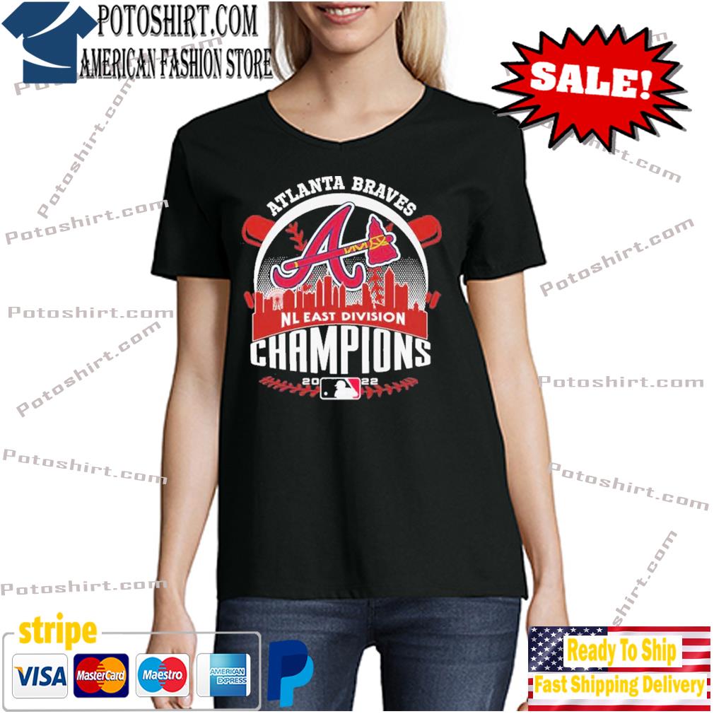 Atlanta Braves Skyline 2022 Nl East Division Champions Shirt, hoodie,  sweater, long sleeve and tank top