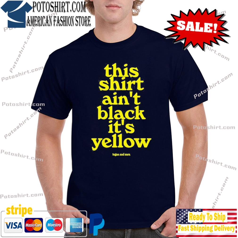 Crybaby this ain't black it's yellow pocket shirt
