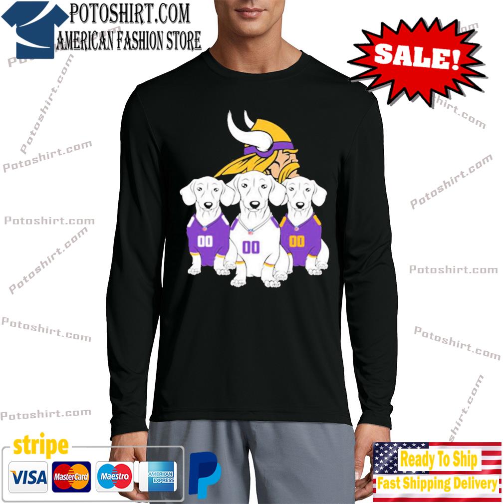 Merry Christmas Xmas Dachshund Dogs Minnesota Vikings Christmas T-Shirt –  The Database Site Store