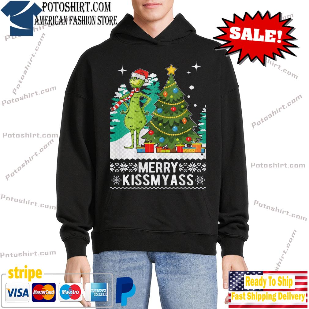 Merry Clitmas Funny Merry Christmas 2022 Ugly Sweater - REVER LAVIE