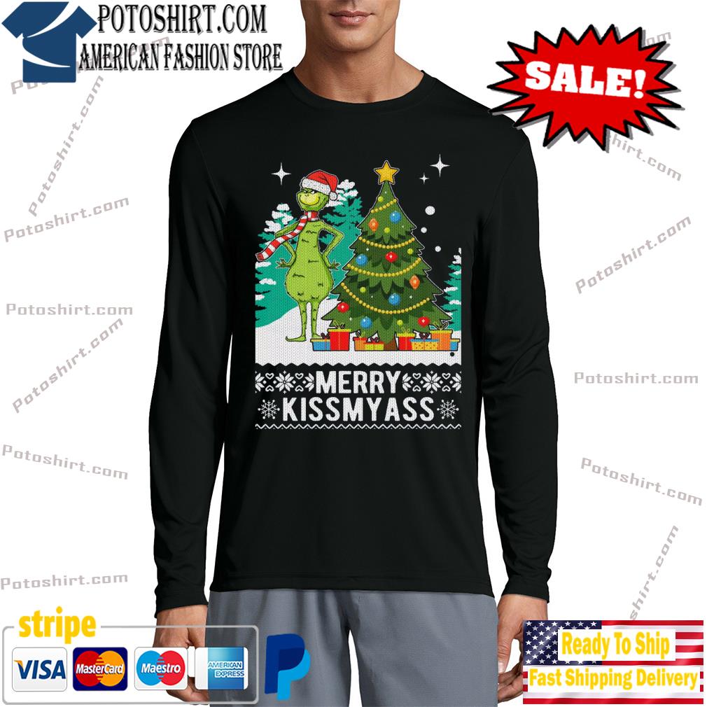 Funny Santa if you don't like San Francisco Giants Merry Kissmyass shirt,  hoodie, sweater, long sleeve and tank top