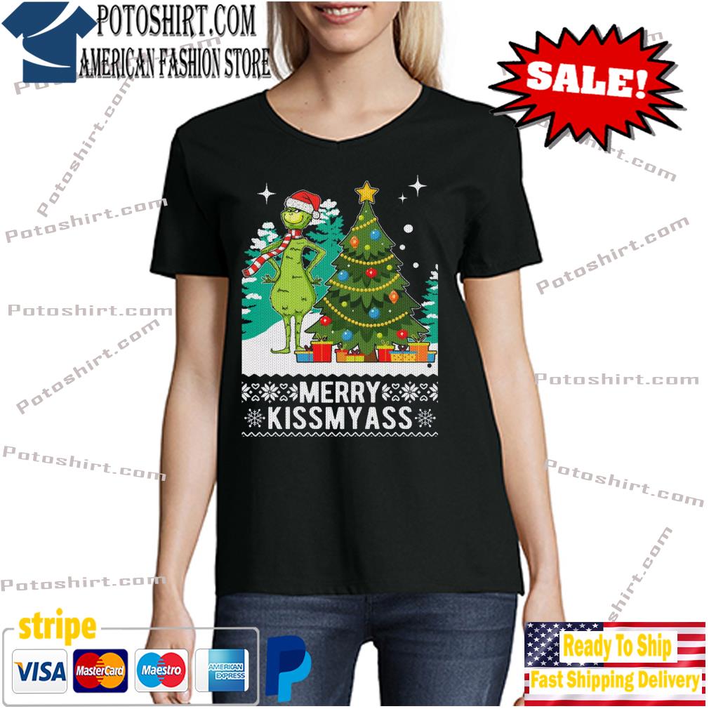 Funny Santa if you don't like Chicago Cubs Merry Kissmyass shirt, hoodie,  sweater, long sleeve and tank top