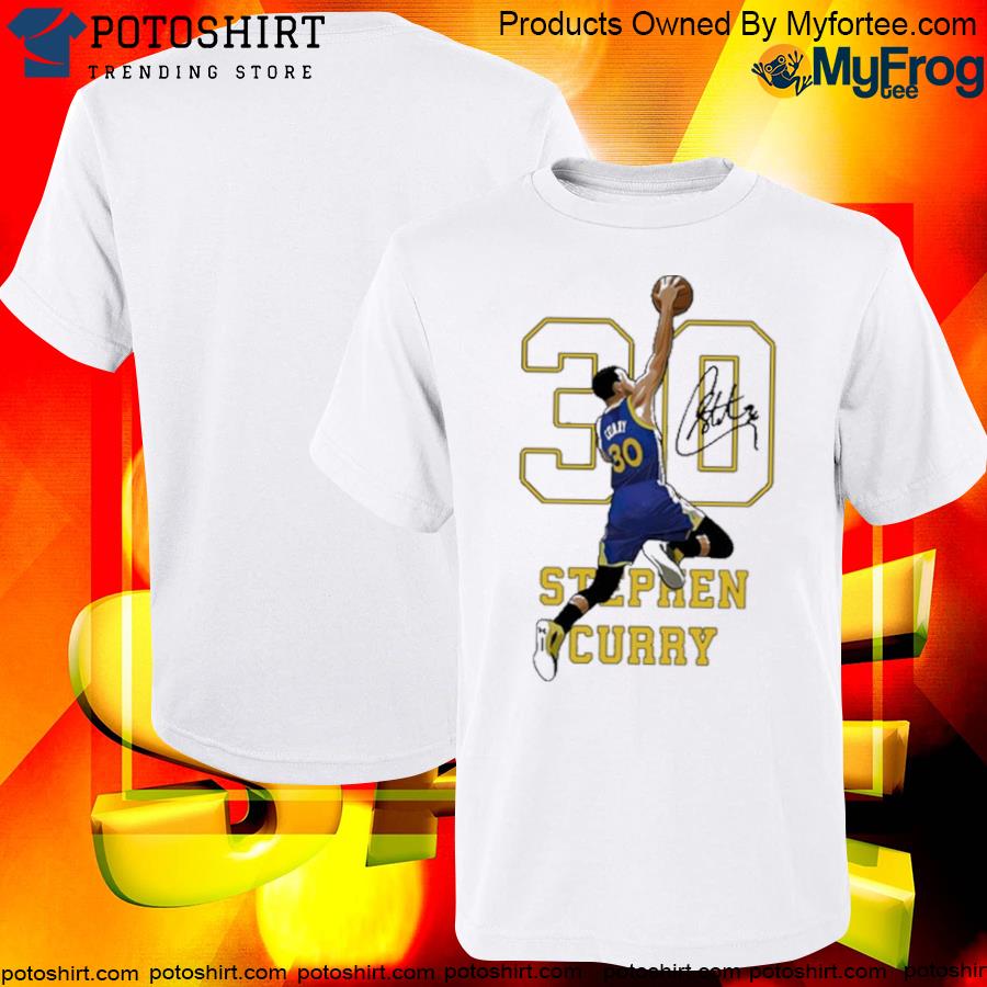 30 Stephen Curry Golden State Warriors Signature-Unisex T-Shirt
