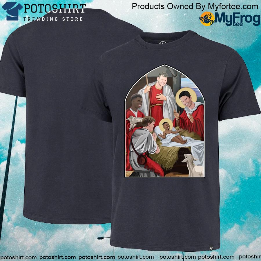 Arsenal Nativity Christmas Jumper Shirt