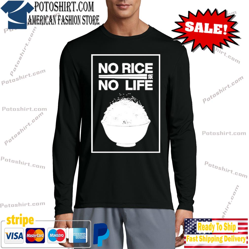 Buff Bunny Mika No Rice No Life T-Shirt longsleeve
