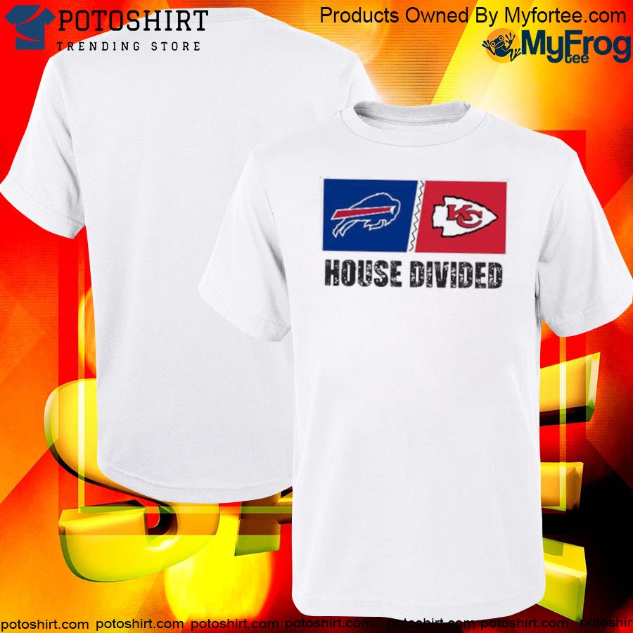 Buffalo Bills vs Kansas City Chiefs House Divided Shirt