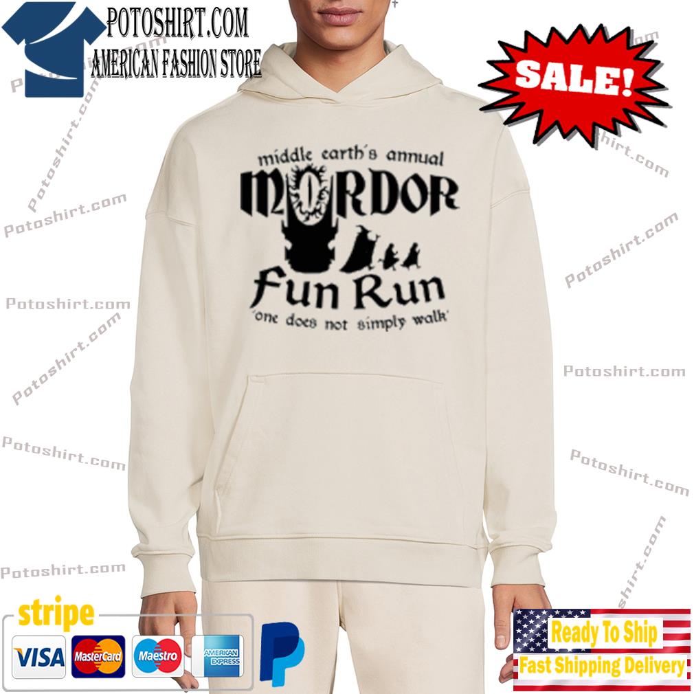 Chargrilled mordor fun run chargrilled merch s hôdie trang