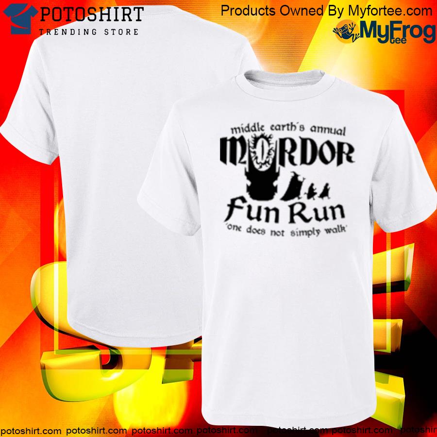 Chargrilled Mordor Fun Run T Shirt