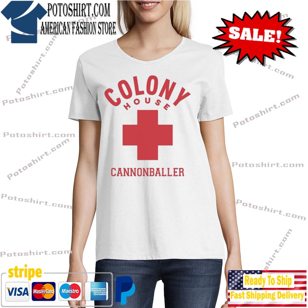 Colony House Cannonballer Lifeguard T Shirt Tshirt woman
