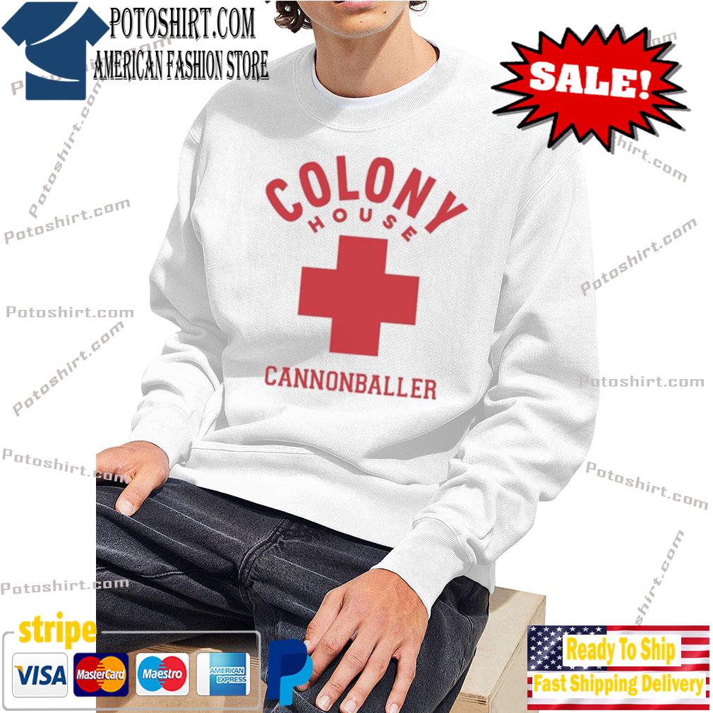 Colony House Cannonballer Lifeguard T Shirt sweart trang