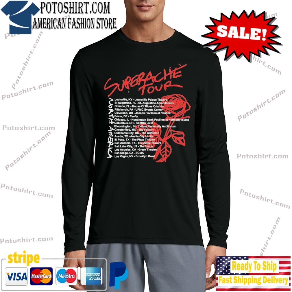 Conan Gray Superache Tour 2022 T-Shirt longsleeve
