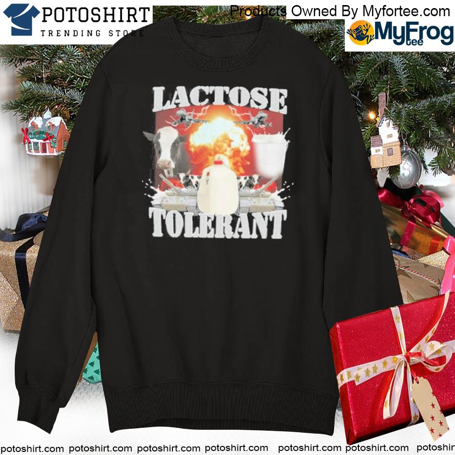 Cow Milk Lactose Tolerant-Unisex T-Shirt swearte