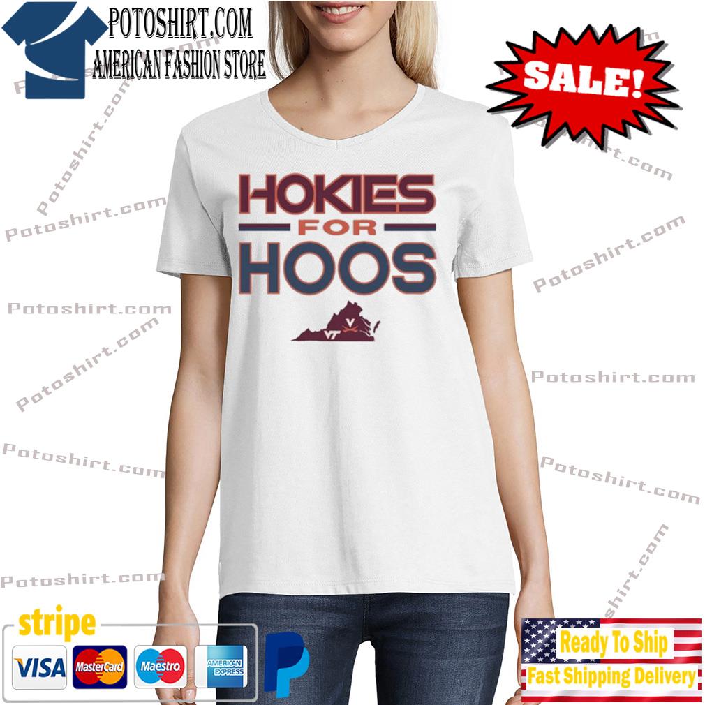 David Cunningham Hokies For Hoos Shirt Tshirt woman
