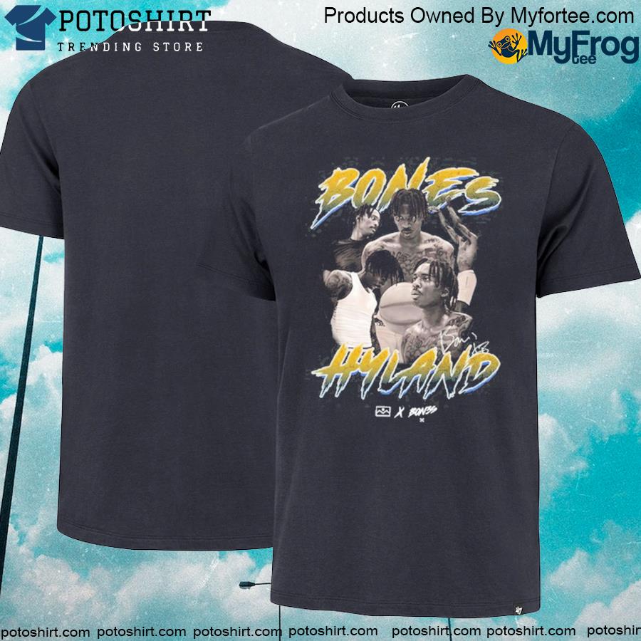 Denver Nuggets Bones Hyland Vintage Photo Shirt