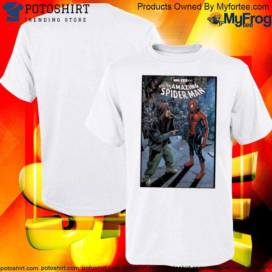 Eminem the amazing spiderman poster shirt