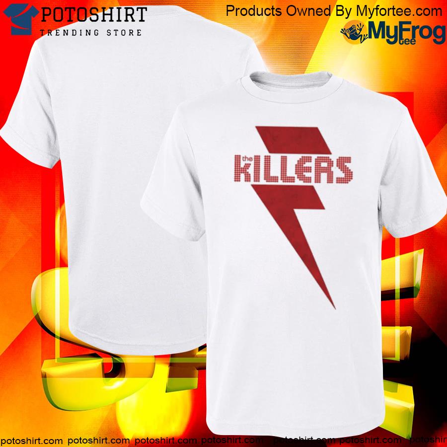 F4NT4STIC THE KILLERS ROCK BAND RED BOLT T-shirt