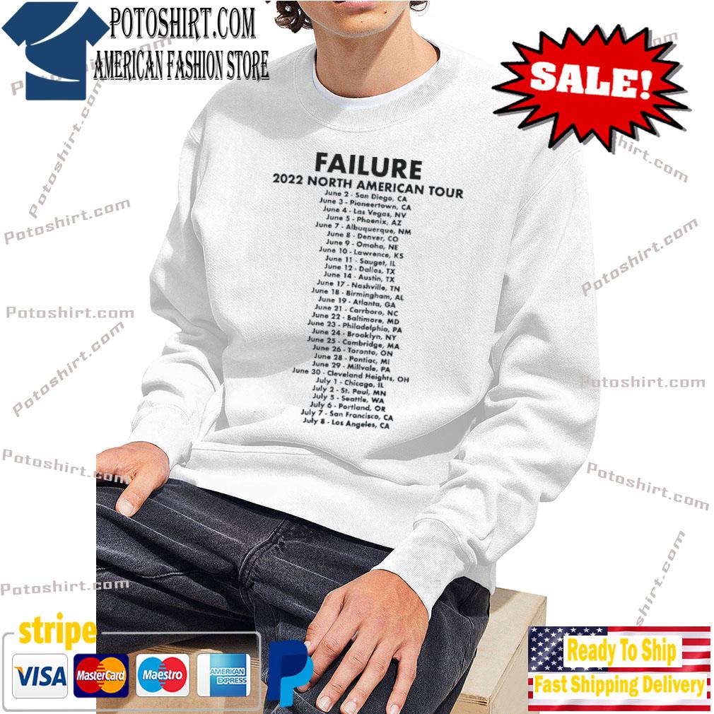 Failure we are hallucinations limited edition failure north American tour 2022 merch s sweart trang