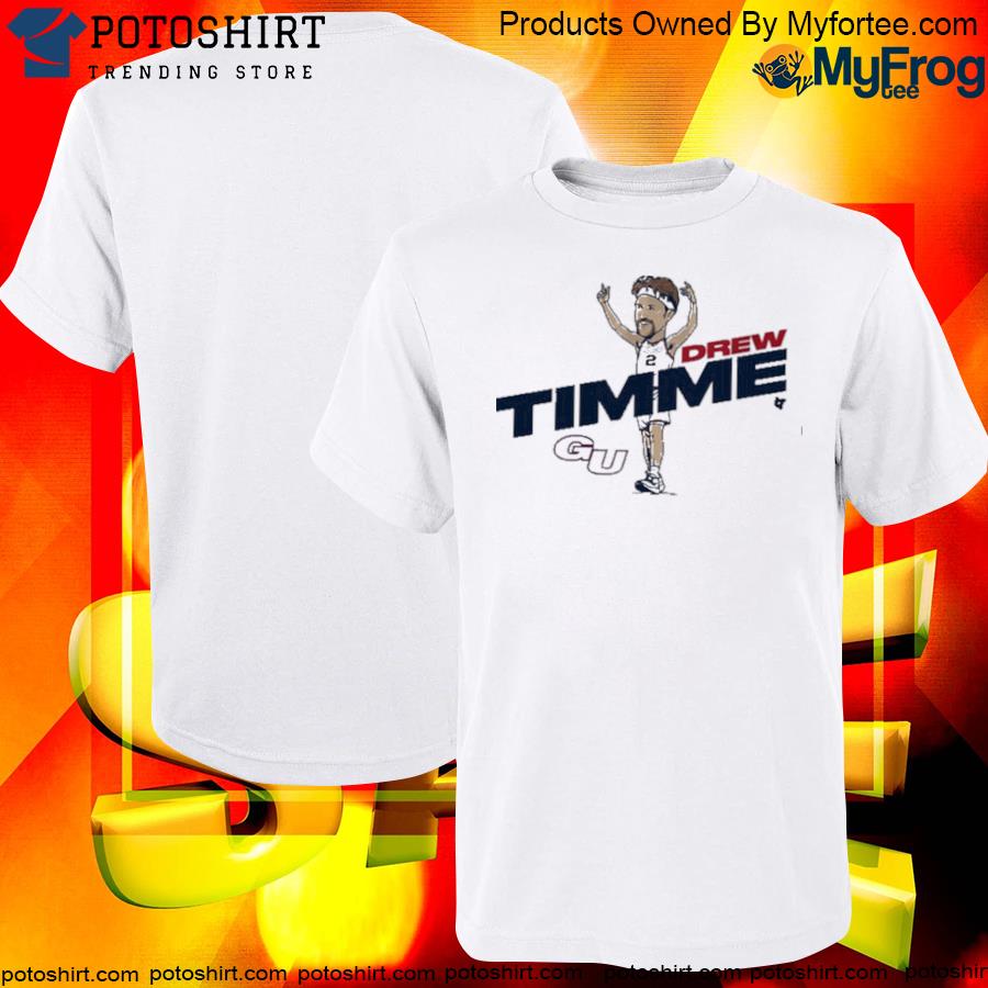 Gonzaga basketball drew timme caricature shirt